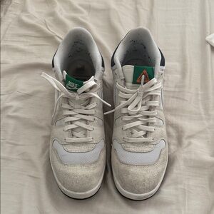 Nike Cream and White Athletic Shoes